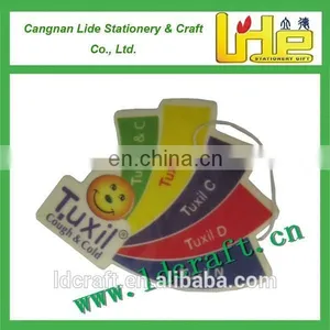 Wholesale Customized Logo Cotton Paper Car Air Fresheners for Advertise Using thumbnail-1