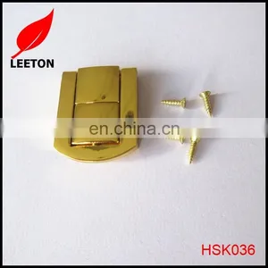 Shiny Gold Metal Lock for Wooden Box thumbnail-5