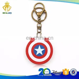 Factory Price Lovely Custom Cartoon Hard PVC Keychain thumbnail-3