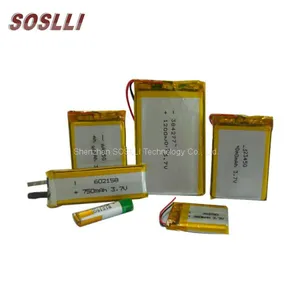SOSLLI 3.7V 500mAh Lipo Battery for Wearable Devices thumbnail-2