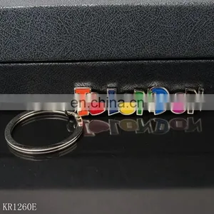 Bowknot Shape Metal Keychain Charms Key Ring Key Holder thumbnail-6