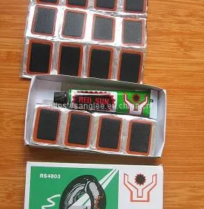 COLD PATCH RUBBER PATCH TYRE REPAIR PATCH RED SUN RS4803 thumbnail-1