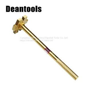 Non Sparking Solid Bung Wrench Single 300mm Drum Wrench For Opening thumbnail-1