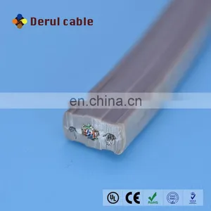 Grey Lift Cable Upt Cat6 for Elevator Cctv Camera thumbnail-3
