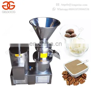 Small Pepper Sauce Processing Date Paste Grinding Lotus China Grinder Coconut Peanut Butter Making Cocoa Butter Melting Machine thumbnail-1