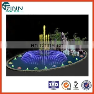 Outdoor Garden Water Fall Dancing Water Fountain thumbnail-4