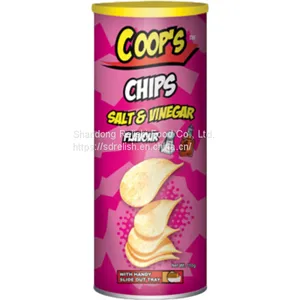 Salt & Vinegar Flavor Snacks Food Potato Crisps thumbnail-1