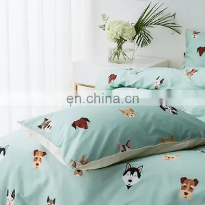 RAWHOUSE COTTON 100% Cartoon Printed Kids Cotton 4 Pcs Duvet Cover Set thumbnail-2