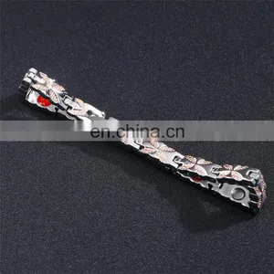 316L Stainless Steel Adjustable Blood Pressure Control Bracelet Magnetic thumbnail-3