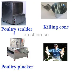 TM-50 210-240v 1500w Poultry Defeathering Machine 3 Legs Chicken Defeathering Machine Defeathering Machine for Sale thumbnail-3