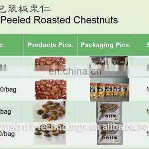 China Factory Supply High Quality Small Bag Packaged Organic Peeled Roasted Chestnuts thumbnail-6