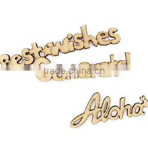 Wooden Greeting Words - Loose thumbnail-1