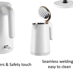 2022 Newest Double Layer Electric Kettle 1.5L/hotel Electric Kettle/electric Kettle Factory/electric Jug（SKYPE:lifuli123 Whatsapp:008613510231336） thumbnail-1