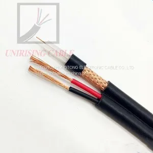 Cable coaxial de alimentación RG59 de 75 ohmios profesional siamés thumbnail-1