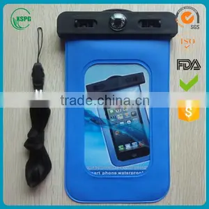 Hot Sale OEM Simple Design 5.5 Inch Mobile Phone Case PVC Waterproof Bag for Swimming thumbnail-3