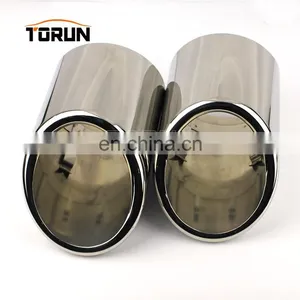 Hot Sale High Quality Universal Car Exhaust Muffler for Audi A6L Mirror Polish thumbnail-1