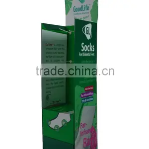 Low Price Cardboard Underwear Display Rack/socks Display Rack thumbnail-1
