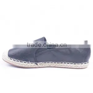 Hot Selling Latest Design Lady Straw Sole Flat Feet Walking Shoe With Elastic Band thumbnail-3