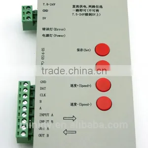 T-1000S Programmable LED Controller for Both Full-color LED Strip And Dream-color LED Strip thumbnail-3