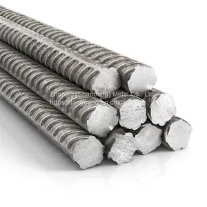 Hot Rolled Deformed Steel Carbon Constructiongr60 HRB400 HRB500 Hrb600 B400awr B400bwr Iron Construction 6mm/9mm/12mm Building Material Round Rebar Bar thumbnail-1