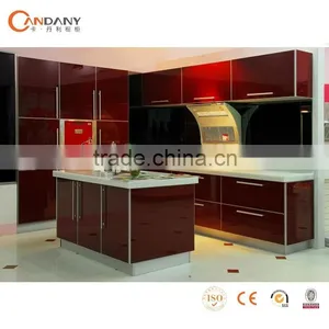 Hot Sale Open Style Plywood Board Kitchen Cabinet,kitchen Cabinet Roller Shutter thumbnail-1