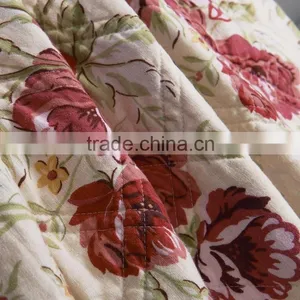 Diamond Quilting Linen Cotton Quilt thumbnail-5