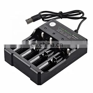 Battery Charger USB Lithium 18650 Rechargeable Li-ion Power Battery Chargers Universal USB Adapter Charging Box Power Bank thumbnail-2