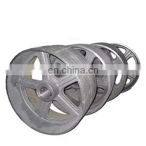 High Quality Cast Iron Elevator Parts Pulley Sheave,elevator Guide Pulley thumbnail-1