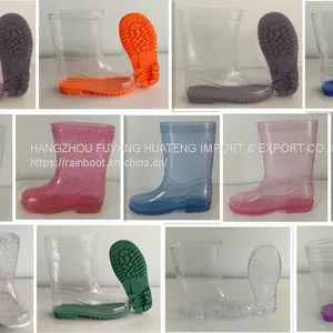 China Transparent Boot, Children Transparent Rain Boots, Kid Transparent Boots,Outdoor Transparent Rain Boots thumbnail-1