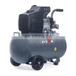 Bison China 120V Lubricated Direct Driven Air Compressor 50L 60Hz Portable 2.5Hp Air Compressor Direct Driven Oil Lub thumbnail-3