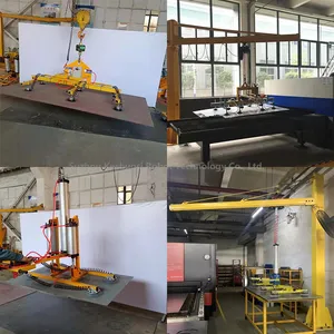 Vacuum Pneumatic Lifting Machine Stainless Steel Plate Suction Cup Hoisting Glass Manipulator Lifting Suction Cups thumbnail-5