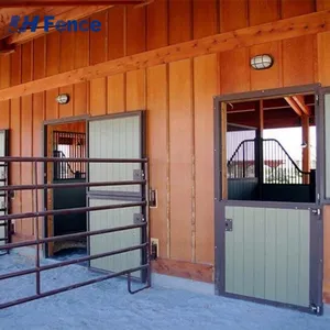 Luxury European Portable Horse Stall 12ft 3.6m 3.5m 3m Mobile Horse Stables Elegant Stable Box for Horse Care thumbnail-3