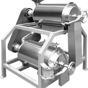 Mango Puree Tomato Paste Pulping Production Line Beverage Producing Machine thumbnail-1