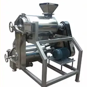 Large Capacity Single Channel Mango Fruit Pulping Machine Fruit Grinding Machine Fruit Juice Pressing Machine thumbnail-3