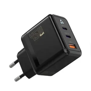 Compact USB-C GaN Charger With Foldable Plug and International Voltage Support thumbnail-1