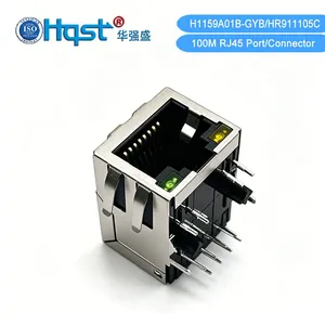 100M RJ45 Network Transformer H1159A01B-GYB Isolation LAN Magnetic Transformer thumbnail-3