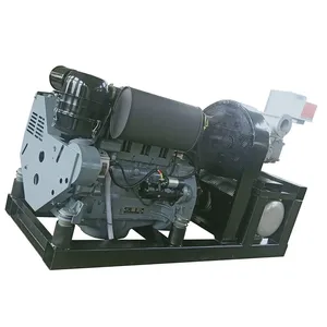 Deutz Air Cooled Diesel Engine Driven Bulk Compressor for Cement Tanker Trailer thumbnail-2