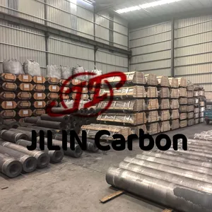 JILIN Carbon High Quality UHP Graphite Electrodes for Electric Arc Furnace Steel Mill thumbnail-5
