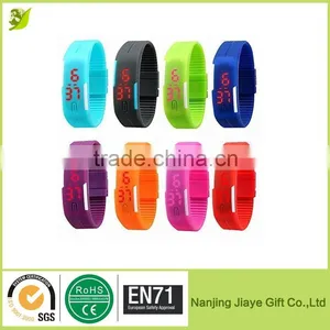 Silicone Touch Screen Led Sport Bracelet Watch thumbnail-1