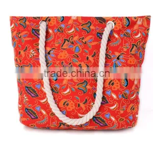 Personality Contracted Large Bag Rope Single Shoulder Big Bag Women Handbag Sale thumbnail-1