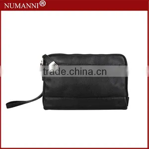 Businessman Genuine Italian Leather Bag Simple Style Briefcase thumbnail-1