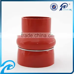 Manufacturers China Red Shift Silicone Hump Hose Reducer With Rings thumbnail-1