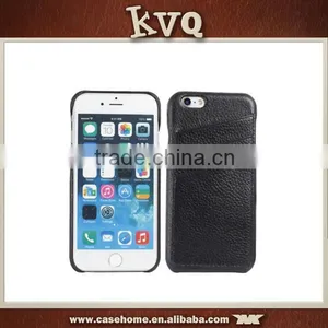 2016 New Genuine Leather Case Three Back Card Phone Cover for Iphone6s thumbnail-4