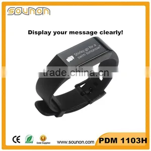2016 OLED Touch Bluetooth 4.0 Waterproof Fitness Pedometers With Heart Rate Monitor Calorie Counter Smart Bracelet Wristband thumbnail-2