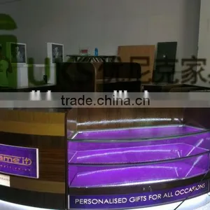 2014 Most Fashional Modern Glass Watch Display Showcase/e Cigarette Display Stand thumbnail-1