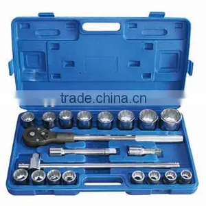 Socket Spanners Set 3/4'' 22pcs CRV B Type thumbnail-1