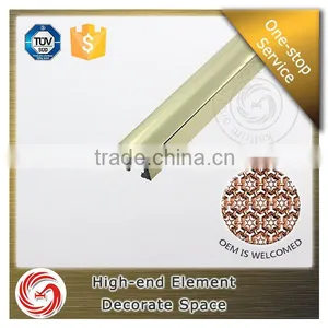 Professional Manufacturer Gold Aluminum Listello Tile Trim With Good Quality thumbnail-4