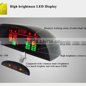 4 Sensor High Brightness LED Car Parking Sensor System thumbnail-3