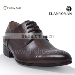 Calf Skin Dress Men Shoe Leather Shoe for Men With Good Price thumbnail-1