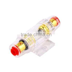 1500W Car Audio Wire Wiring Amplifier Subwoofer Speaker Installation Kit 8GA Power Cable 60 AMP Fuse Holder Free Shipping~ thumbnail-3